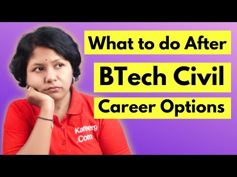 What to do after B Tech Civil Engineering? | @SushmitaMadhu