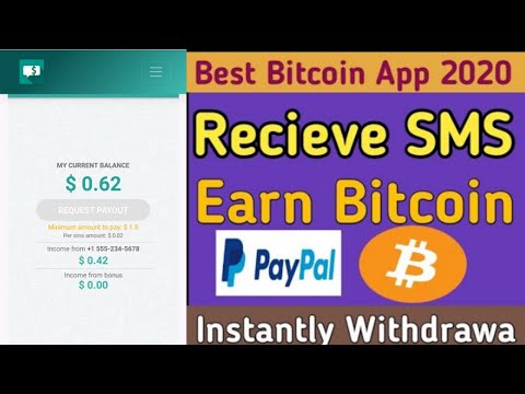 Earn Money Receive Sms Profit App | Free Ern Money Sms Profit App 2020 | Withdraw to Bitcoin 2$ Earn