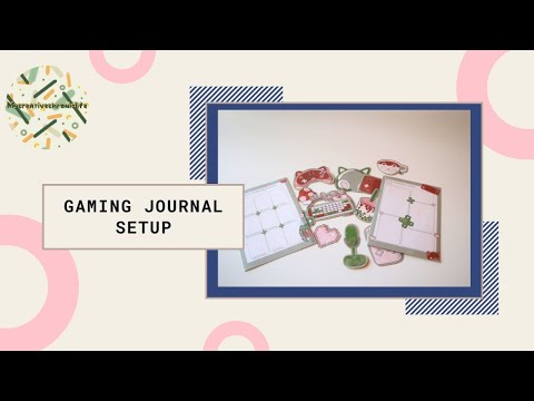 Gaming journal Setup October2024