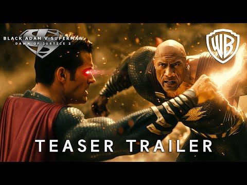 Black Adam V Superman: Dawn of Justice 2 - Teaser Trailer | Dwayne Johnson & Henry Cavill