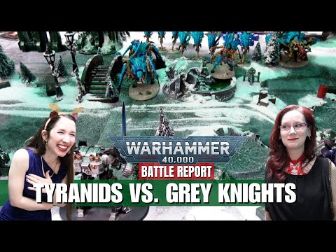 Tyranids vs. Grey Knights Warhammer 40K Battle Report!