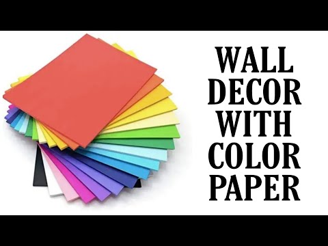 Simple Craft using Plain Color Paper | Colorful | Rainbow Craft