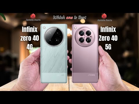 infinix zero 40 4G vs Infinix Zero 40 5G  Full comparison ⚡Which one is Best