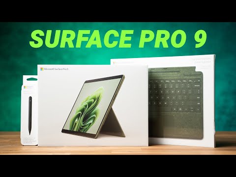 Microsoft Surface Pro 9 Unboxing: With Keyboard & Slim Pen 2