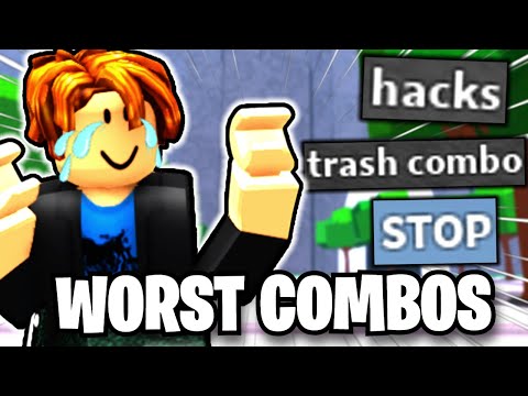 Using The WORST Combos Against TOXIC Players.. 😈 | The Strongest Battlegrounds