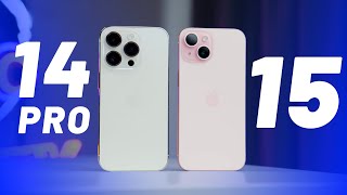 So Sánh iPhone 14 Pro Vs iPhone 15 - Rẻ Hơn 700K Nên Mua Máy Nào, Pro Có Thực Sự Ngon Hơn?