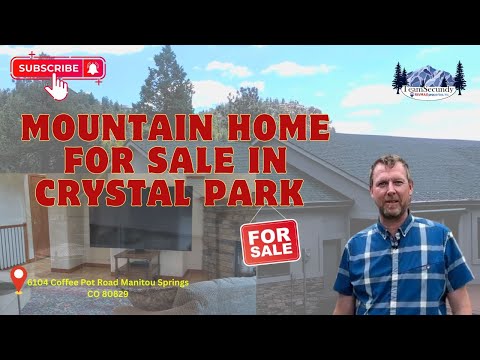 Mountain Home for Sale in Crystal Park | 6104 Coffee Pot Road Manitou Springs | CO 80829