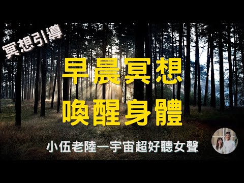 冥想引導 | 早晨冥想 10分鐘  身體喚醒 思緒清晰 | 宇宙超好聽女聲 希塔療癒-小伍老陸療癒工作室