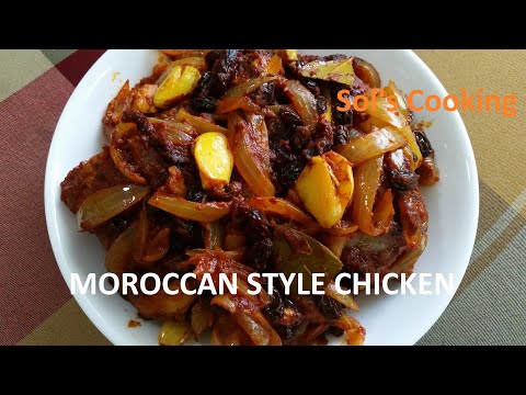 HOW TO COOK MOROCCAN STYLE CHICKEN || FLAVOURFUL EASY CHICKEN RECIPE