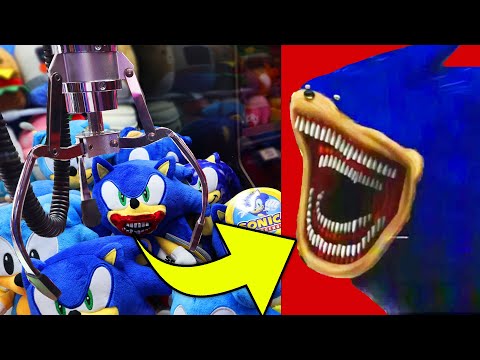 Hidden SHIN Sonic Claw Machine Challenge!