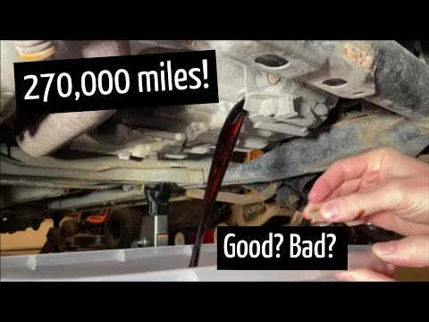 Transmission Fluid Change at 270,000 Miles!