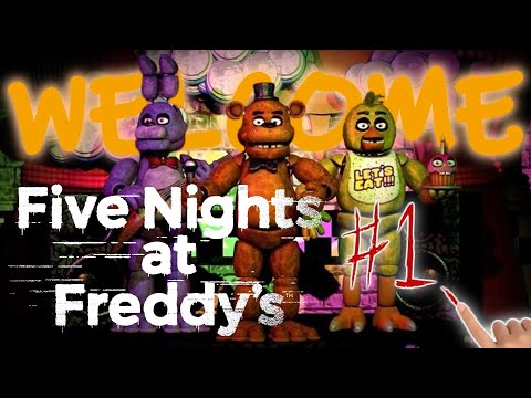 WELCOME... Five Nights at Freddy's実況 #1【FNAF】