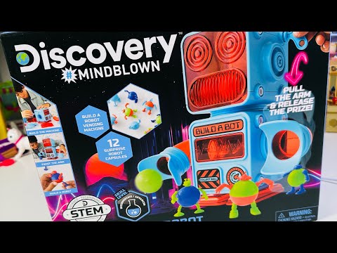 Discovery DIY Pod Prize Robot #asmr #robot #vending