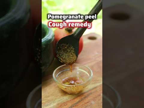 Ep-71 of Vedic Recipes (अनार के छिलके) Pomegranate peels recipes /Ayurvedic cough remedy #shorts