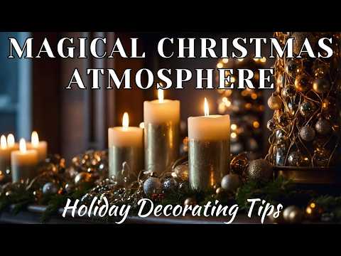 Create a Magical Christmas Atmosphere | Chic Holiday Decorating Tips