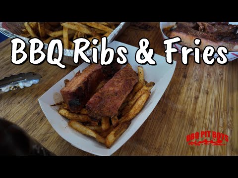 BBQ Ribs with a side of Homemade Fries