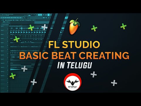 Fl Studio Tutorials Basic Beat Creating & Mixing  | Tutorial Telugu | @Djsrinuinthemix