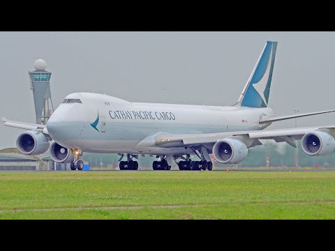 36 HEAVY ARRIVALS & DEPARTURES | A380, B747, A350 | Amsterdam Schiphol Airport Spotting