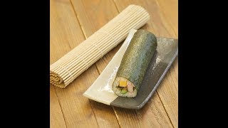 【料理の豆知識】おうちで恵方巻を作ろう！巻きすの使い方