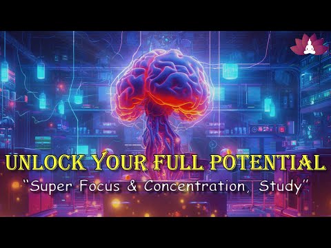 Unlock Your Full Potential [40 Hz]: Genius Brain Power, Super Focus & Concentration | Binaural Beats