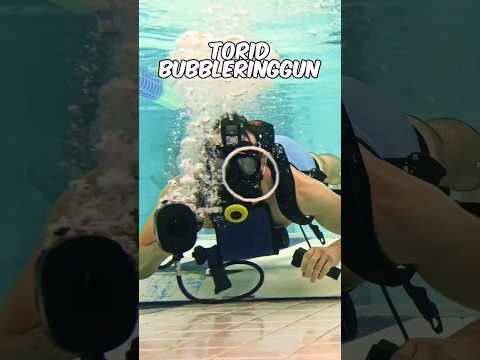 How To Make A Underwater Bubble Ring #underwater