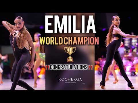 Emilia became the world champion in the Netherlands!