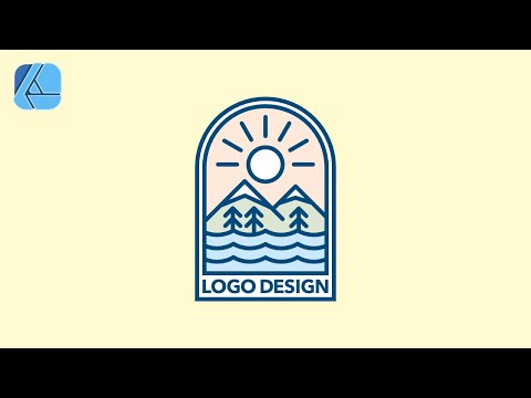 Create Line Style Logo Designs In Affinity Designer | Tutorial