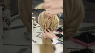 Easy hairstyle Step by step - Quick hairstyles #shorts