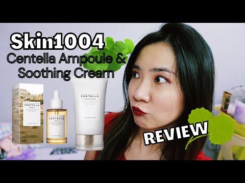 Skin1004 Centella Line Ampoule & Soothing Cream Review 2022 | Before & After