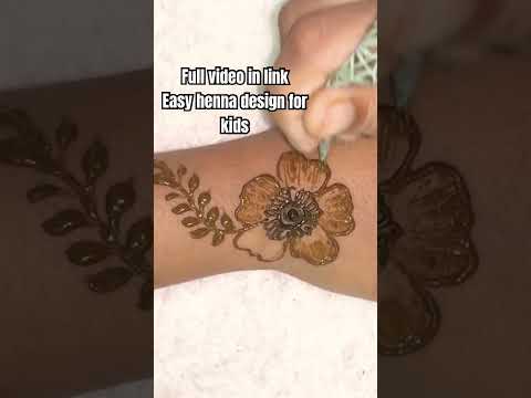 :1. #EasyHenna2. #SimpleHennaDesigns3. #QuickHenna4. #HennaForBeginners5. #MinimalHenna6