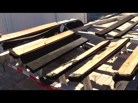 Boat Trailer Bunk Carpet Replacement | Quick & Easy