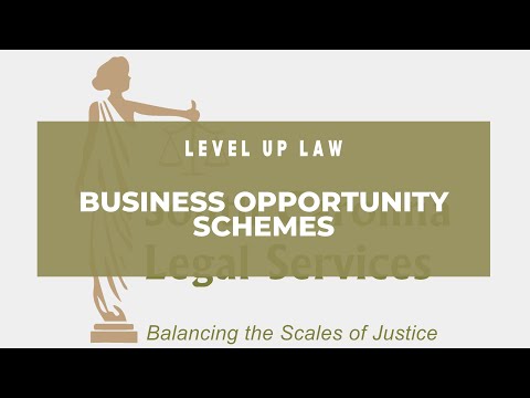 Business Opportunity Schemes