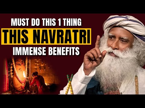 🔴Sadhguru | Must Do This one Thing For Immense Benefits | 3 to 11 October 2024, NAVRATRI