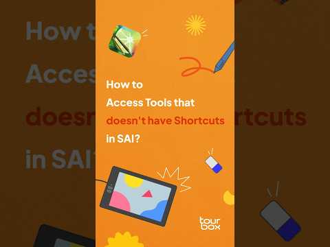 How to Access Tools that doesn't have Shortcuts in SAI?