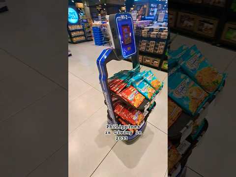 AI smart Robot Assistant in Shopwise Philippines #shortsfeed #shortvideo