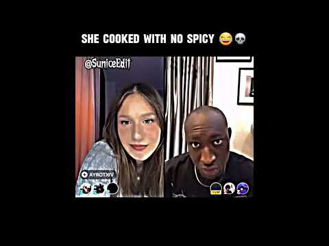 She cooked with no spicy 🤣😂 #viralvideo #funny #funnnyclips #fypyoutube