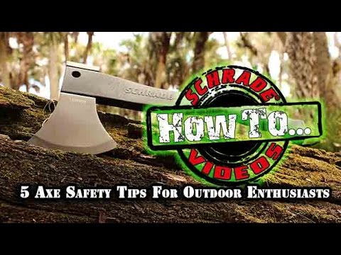 5 Axe Safety Tips For Outdoor Enthusiasts