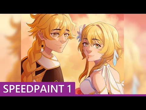 [ANIME SPEEDPAINT] Speedpaint #1– Genshin Impact