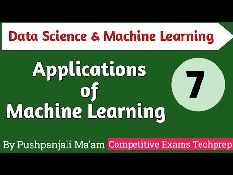 Lec - 1.7 Applications of Machine Learning in Hindi