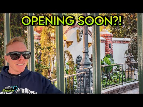 Haunted Mansion Queue Almost Done! Disneyland Resort Construction Update This Week!