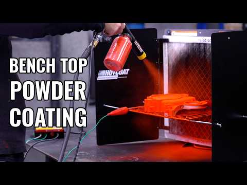 Powder Coat ANYWHERE! - BenchTop Powder Coating Booth