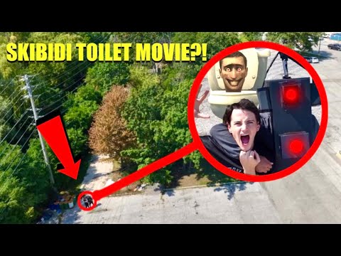 DRONE CATCHES EVIL TITAN SPEAKERMAN FROM SKIBIDI MOVIE CAPTURING STROMEDY and holding him HOSTAGE!!