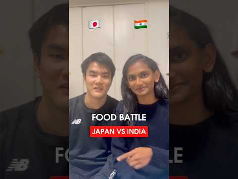 Which One Do You Like? Indian Food or Japanese Food #taraandharu #indianinjapan #couple #culture