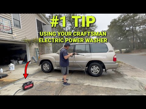 Discover the Secret to Maximizing Your Craftsman Electric Pressure Washer's Performance!