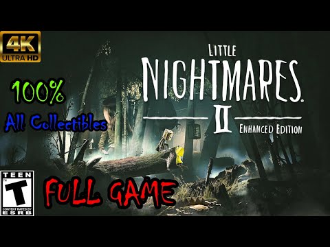 Little Nightmares 2: Enhanced Edition - 100% Full Playthrough + Nome's Attic DLC (All Collectibles)