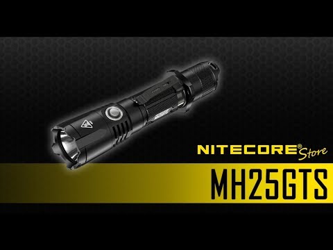 (Discontinued) NITECORE MH25GTS 1800 Lumen Rechargeable Tactical Hunting Flashlight