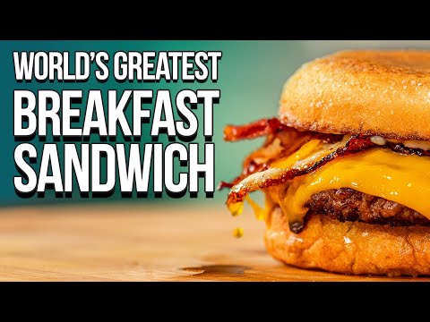 World's Greatest Breakfast Sandwich! | Bacon Egg & Cheese