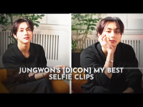 JUNGWON 4K TWIXTOR CLIP | [DICON] MY BEST SELFIE CLIP | AE SHARPEN ADDED | ENHYPEN