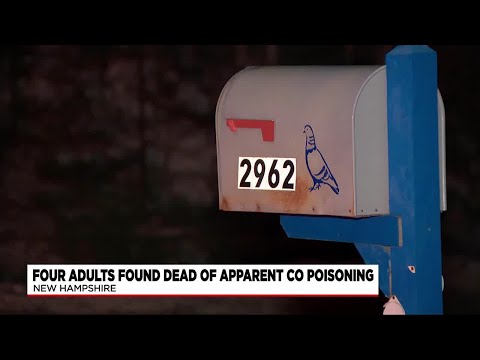 4 dead from apparent CO poisoning in New Hampshire