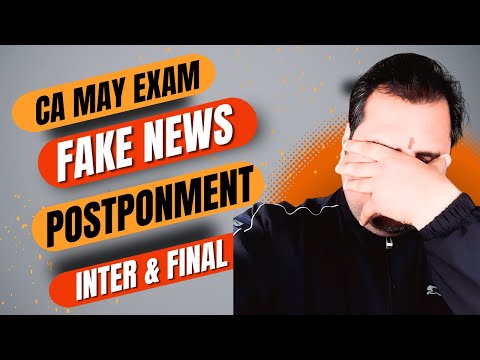 |Honest Word About ICAI May 24 Exam Postponed For CA Inter & Final|